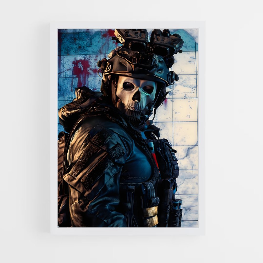 Poster Opération Fantôme – affiche Call of Duty (vue 3)